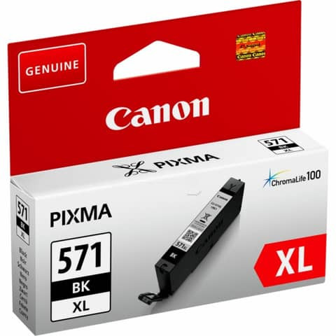 Original Canon Tintenpatrone schwarz High-Capacity (0331C001,0331C001AA,331C001,331C001AA,CLI-571BKX
