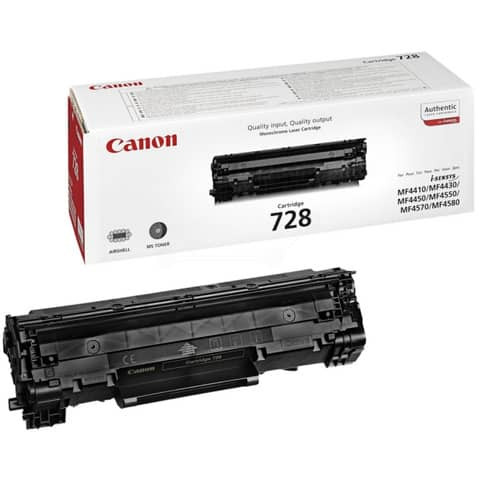 Original Canon Tonerkartusche schwarz (3500B002,3500B002AA,CARTRIDGE728,CRG-728,728,EP728)