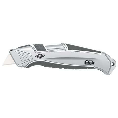 Cutter Safety Alu - 19 mm, silber/grau, Keramikklingen
