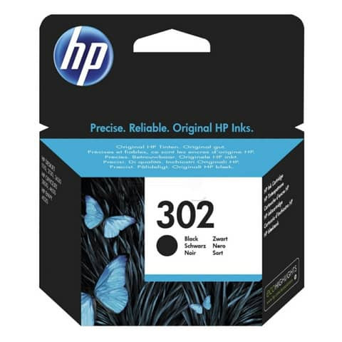 Original HP Druckkopfpatrone schwarz (F6U66AE,F6U66AE#ABE,F6U66AE#ACU,F6U66AE#BA3,F6U66AE#UUS,302,30