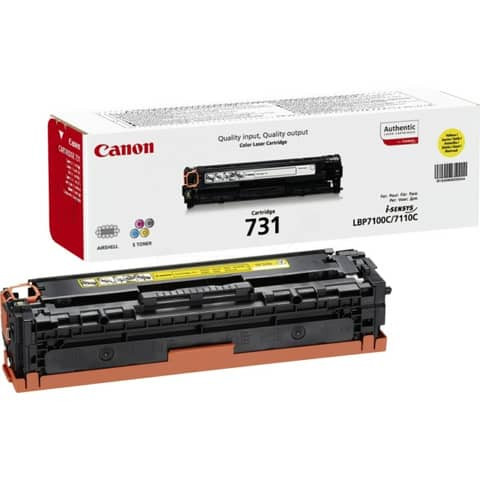 Original Canon Tonerkartusche gelb (6269B002,6269B002AA,731Y,CRG731Y)