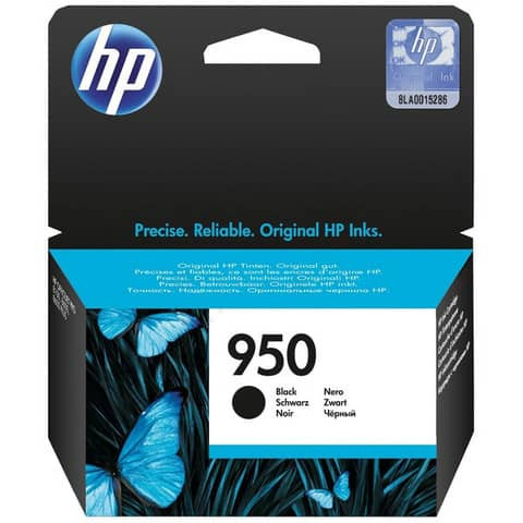 Original HP Tintenpatrone schwarz (CN049AE,CN049AE#ACU,CN049AE#BGX,CN049AE#BGY,950,950BK,950BLACK,NO
