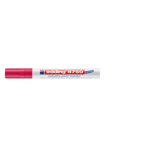 8750 Lackmarker industry paint marker - 2-4 mm, rot