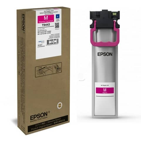 Original Epson Tintenpatrone magenta (C13T944340,T9443,T944340)