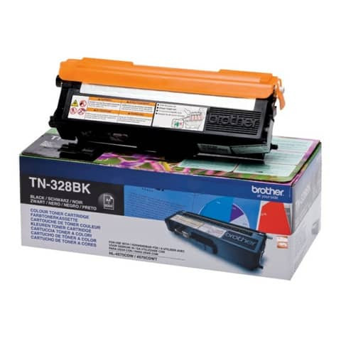 Original Brother Toner schwarz extra High-Capacity (TN-328BK)