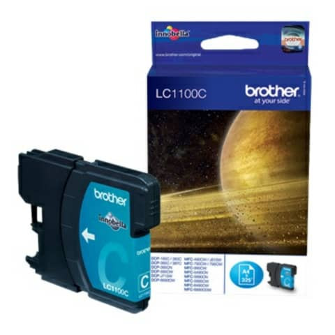 Original Brother Tintenpatrone cyan (LC-1100C)