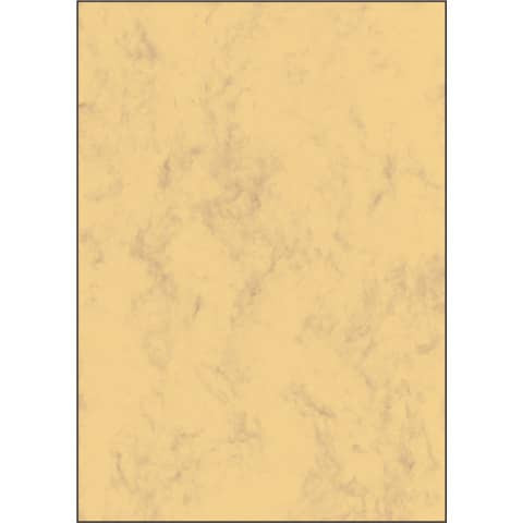 Marmor-Papier, sandbraun, A4, 90 g/qm, 100 Blatt