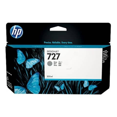 Original HP Tintenpatrone grau (F9J80A,727,NO727)