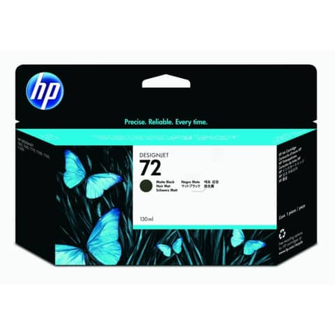 Original HP Tintenpatrone schwarz matt (C9403A,72,NO72)