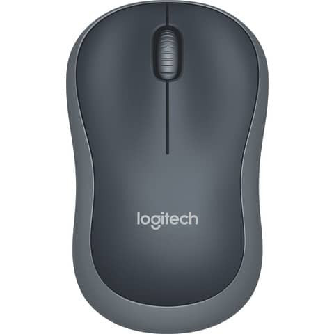 Maus M185 Wireless Optisch - schwarz/grau