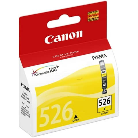 Original Canon Tintenpatrone gelb (4543B001,4543B001AA,CLI-526Y)