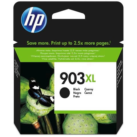 Original HP Tintenpatrone schwarz (T6M15AE,T6M15AE#ACU,T6M15AE#BGX,T6M15AE#BGY,903XL,903XLBK,903XLBL