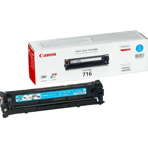 Original Canon Tonerkartusche cyan (1979B002,1979B002AA,CRG716C,716C)