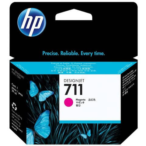 Original HP Tintenpatrone magenta (CZ131A,711,711M,711MAGENTA,NO711,NO711M,NO711MAGENTA)