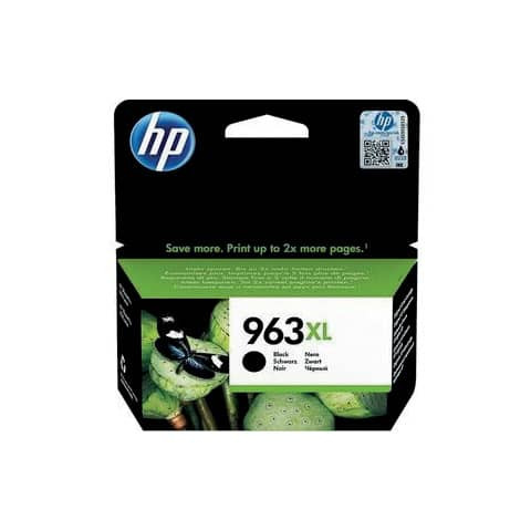 Original HP Tintenpatrone schwarz (3JA30AE,3JA30AE#BGX,963XL,963XLBK,963XLBLACK,NO963XL,NO963XLBK,NO