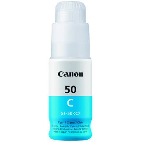 Original Canon Tintenflasche cyan (3403C001,3403C001AA,GI-50C)