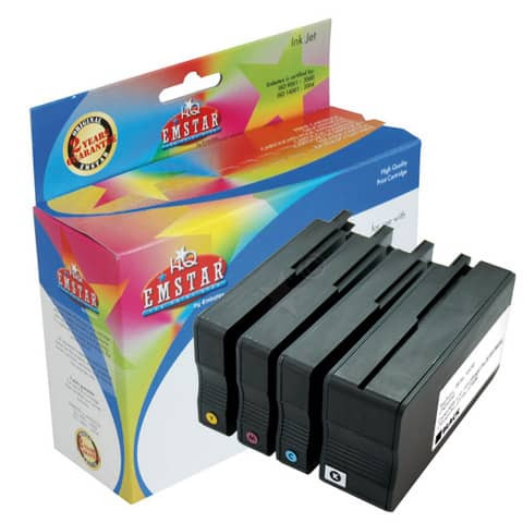 Alternativ Emstar Tintenpatrone MultiPack Bk,C,M,Y (12HPOJ8710MULTI-H236,H236)