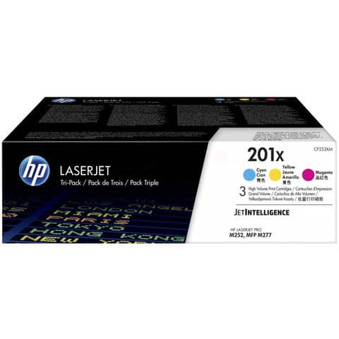 Original HP Tonerkartusche MultiPack C,M,Y (CF253XM,201X,NO201X)