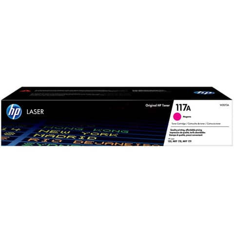 Original HP Toner-Kit magenta (W2073A,117A,117AM,117AMAGENTA,NO117A,NO117AM,NO117AMAGENTA)