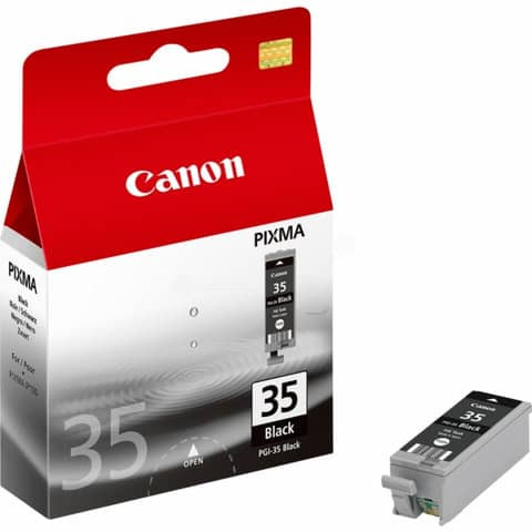 Original Canon Tintenpatrone schwarz (1509B001,1509B001AA,PGI-35,PGI-35BK)