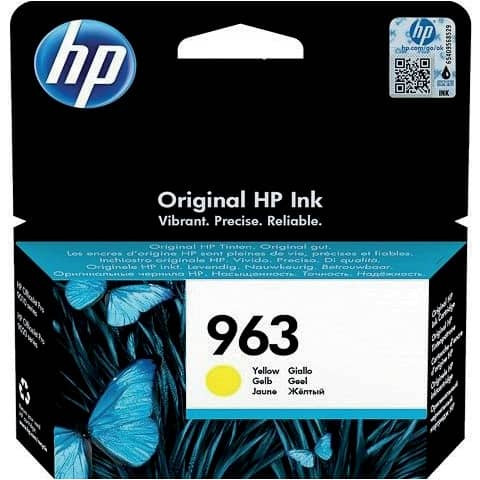 Original HP Tintenpatrone gelb (3JA25AE,3JA25AE#BGX,963,963Y,963YELLOW,NO963,NO963Y,NO963YELLOW)