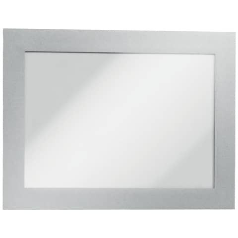 Info-Rahmen DURAFRAME® - A6, 176 x 130 mm, silber, 2er Pack