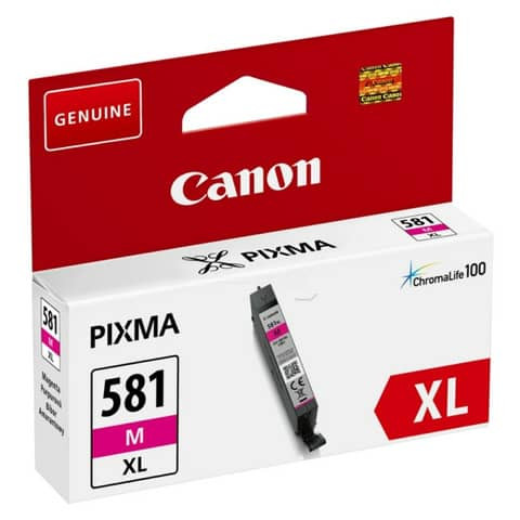 Original Canon Tintenpatrone magenta High-Capacity (2050C001,2050C001AA,CLI-581MXL)