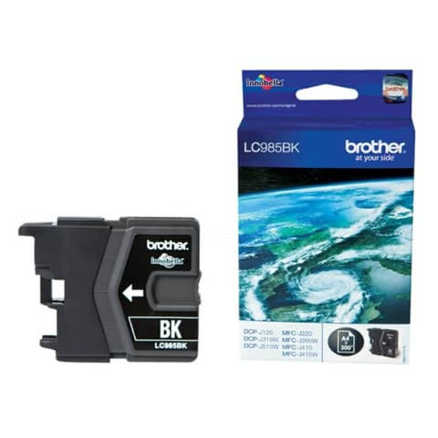 Original Brother Tintenpatrone schwarz (LC-985BK)