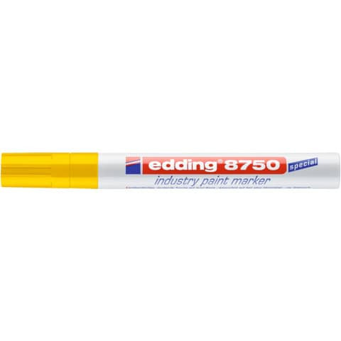 8750 Lackmarker industry paint marker - 2-4 mm, gelb