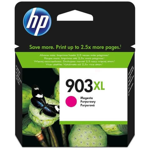 Original HP Tintenpatrone magenta (T6M07AE,T6M07AE#BGX,T6M07AE#BGY,903XL,903XLM,903XLMAGENTA,NO903XL