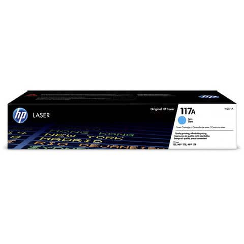 Original HP Toner-Kit cyan (W2071A,117A,117AC,117ACYAN,NO117A,NO117AC,NO117ACYAN)