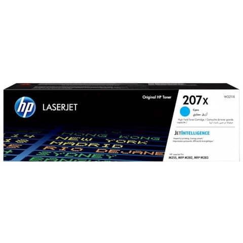 Original HP Tonerkartusche cyan High-Capacity (W2211X,207X,207XC,207XCYAN,NO207X,NO207XC,NO207XCYAN)