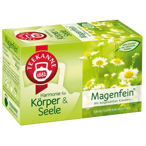 Kräutertee Harmonie für Körper & Seele - Magenfein, 20 Beutel à 2 g