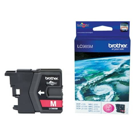 Original Brother Tintenpatrone magenta (LC-985M)