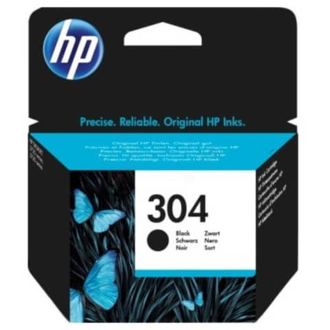 Original HP Druckkopfpatrone schwarz (N9K06AE,N9K06AE#ABE,N9K06AE#ACU,N9K06AE#BA3,N9K06AE#UUS,304,30