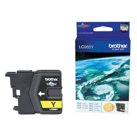 Original Brother Tintenpatrone gelb (LC-985Y)