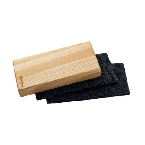 Holz-Board-Eraser Reinigungsschwamm - magnetisch, Holz beige, 130 x 60 mm