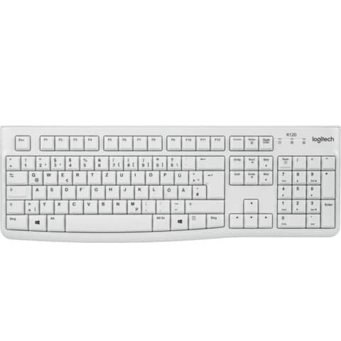 Keyboard K120 for Business - USB, weiß